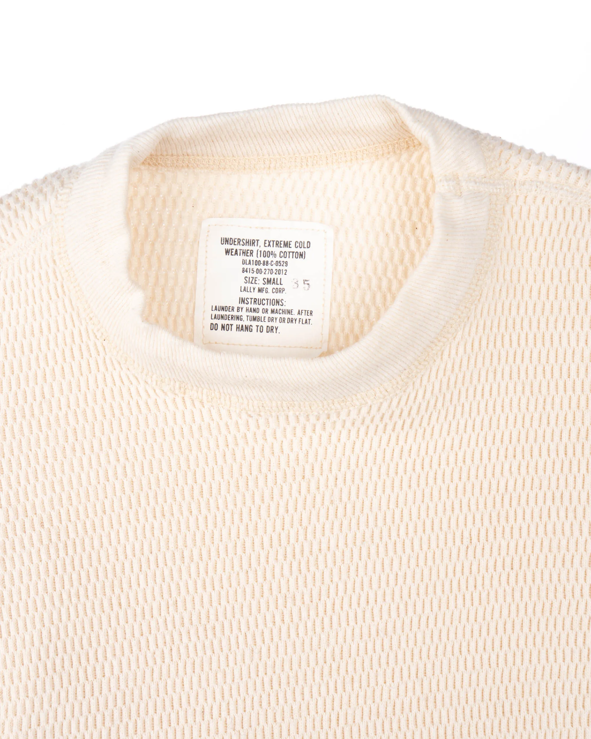 80’s Stenciled Military Thermal - XS