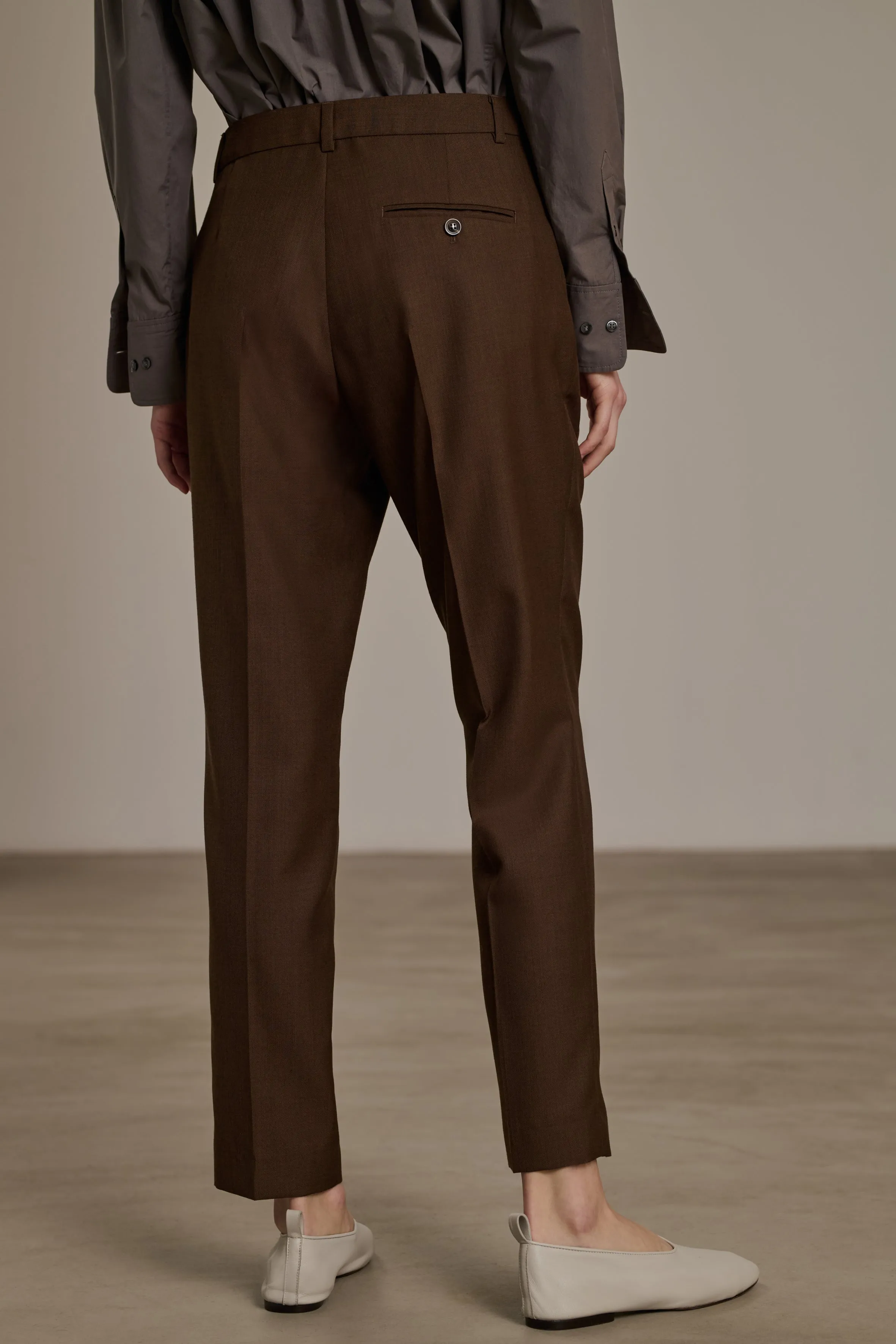 ADELE BROWN TROUSERS