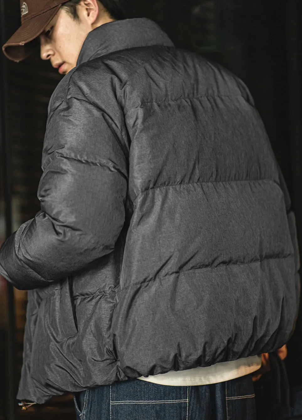 American Casual Down White Duck Down Warm Thick Men's Jacket