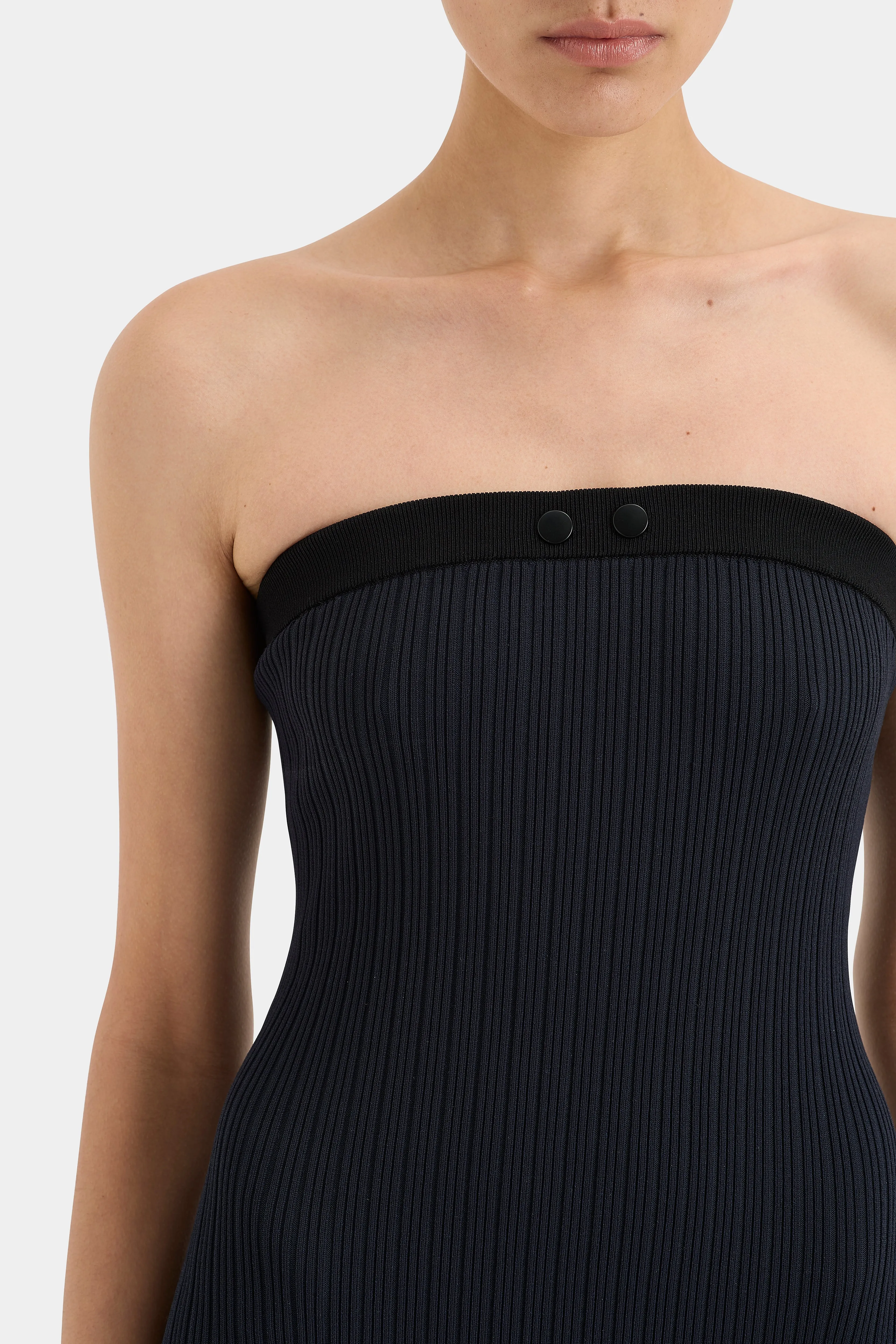 Arlo Strapless Midi Dress