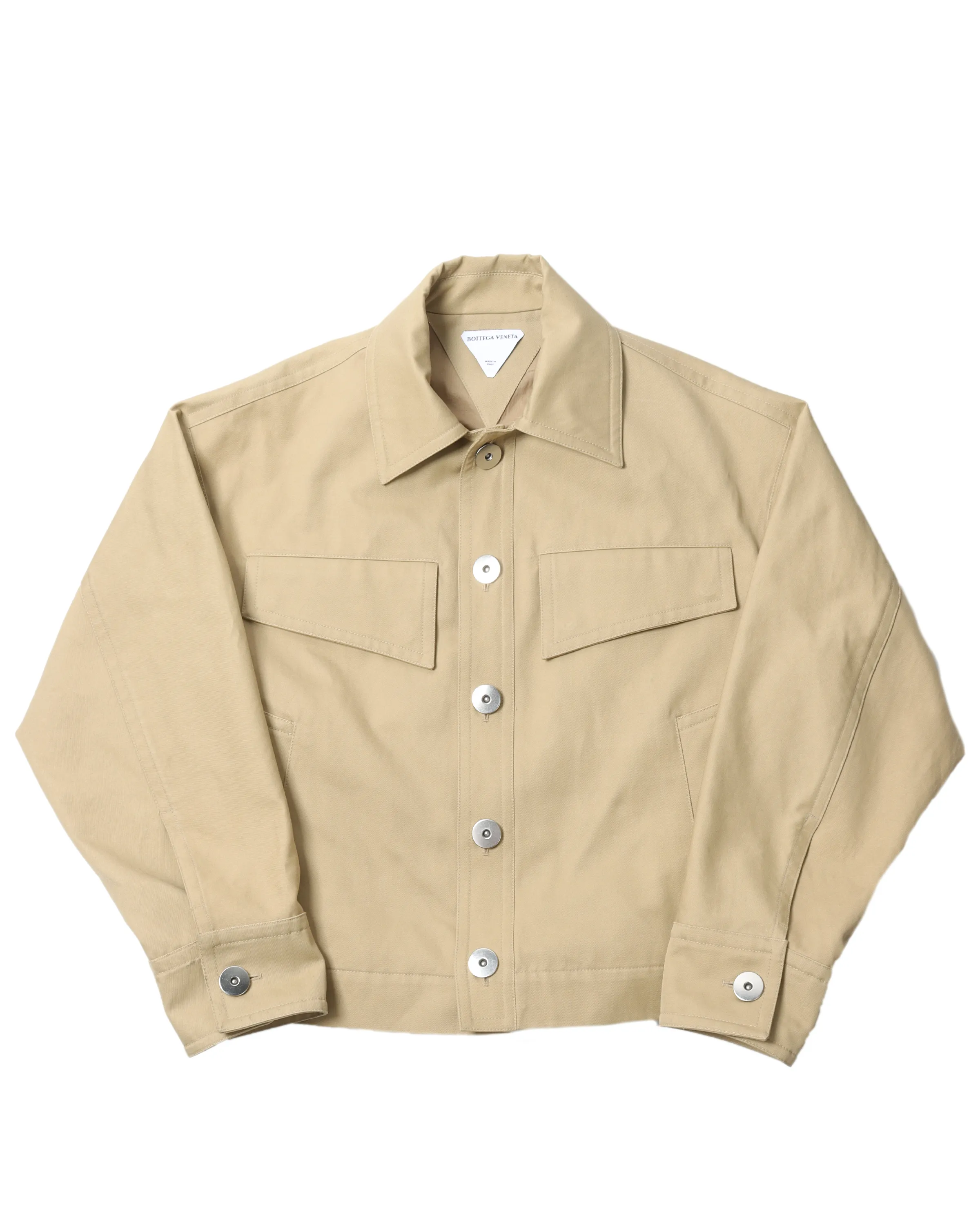 Boxy Button-Down Work Jacket