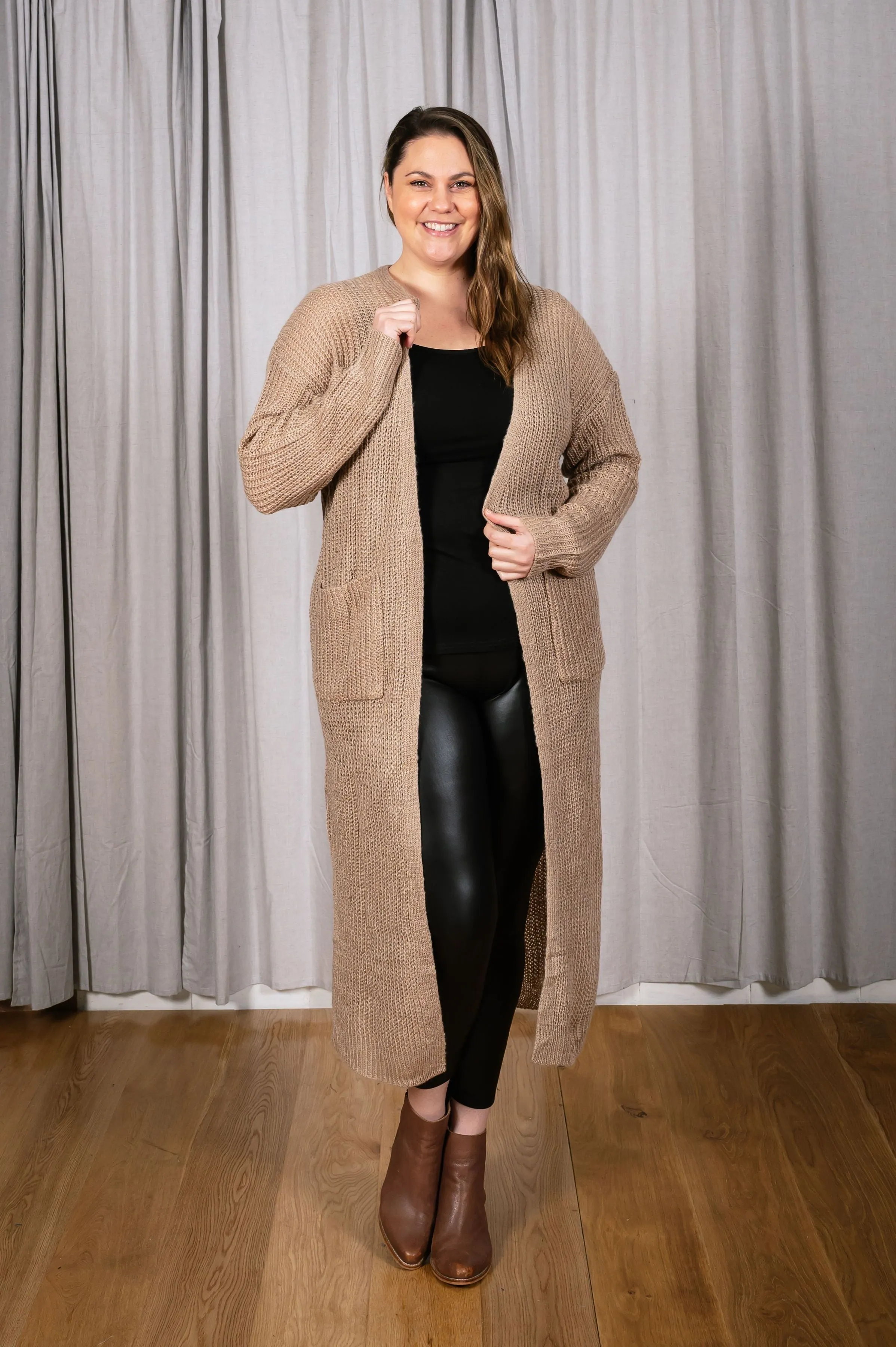 BROOKLYN LONGLINE CARDIGAN