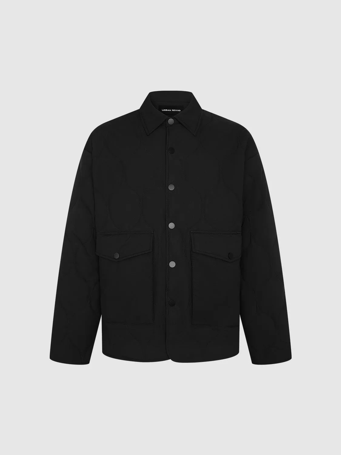 Button Up Loose Down Coats