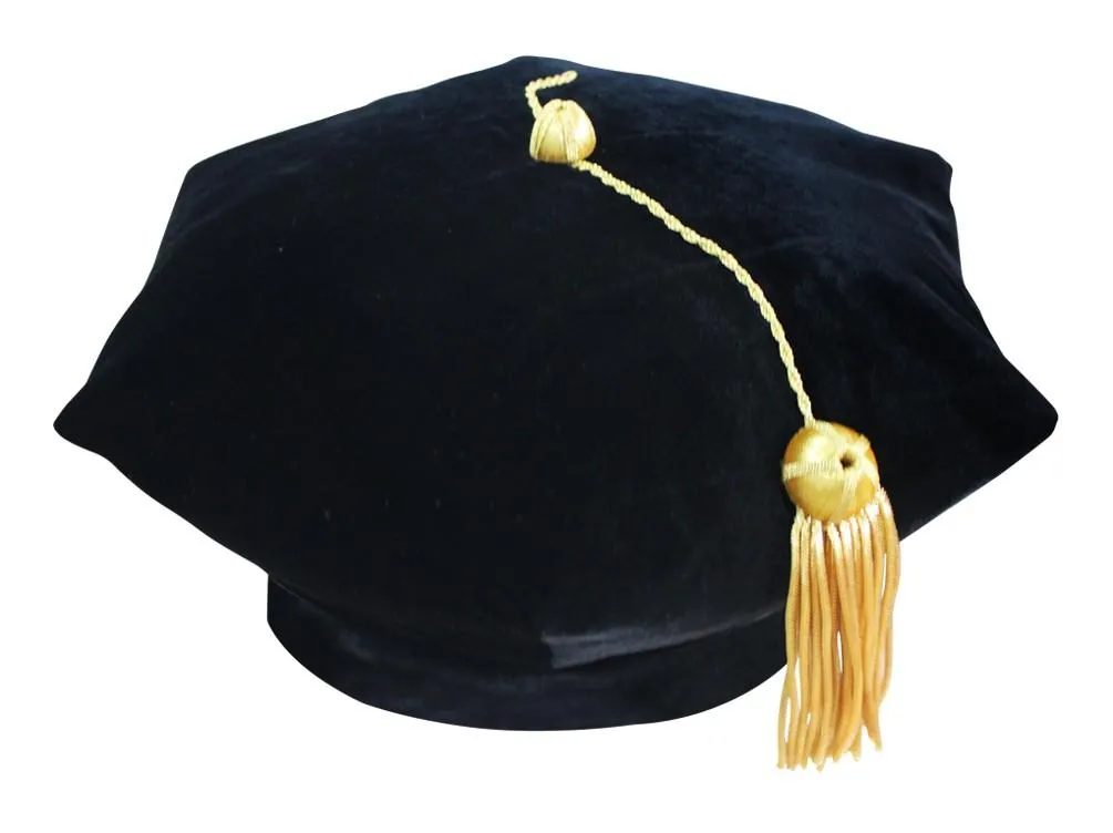 Classic Doctoral Graduation Tam, Gown & Hood Package
