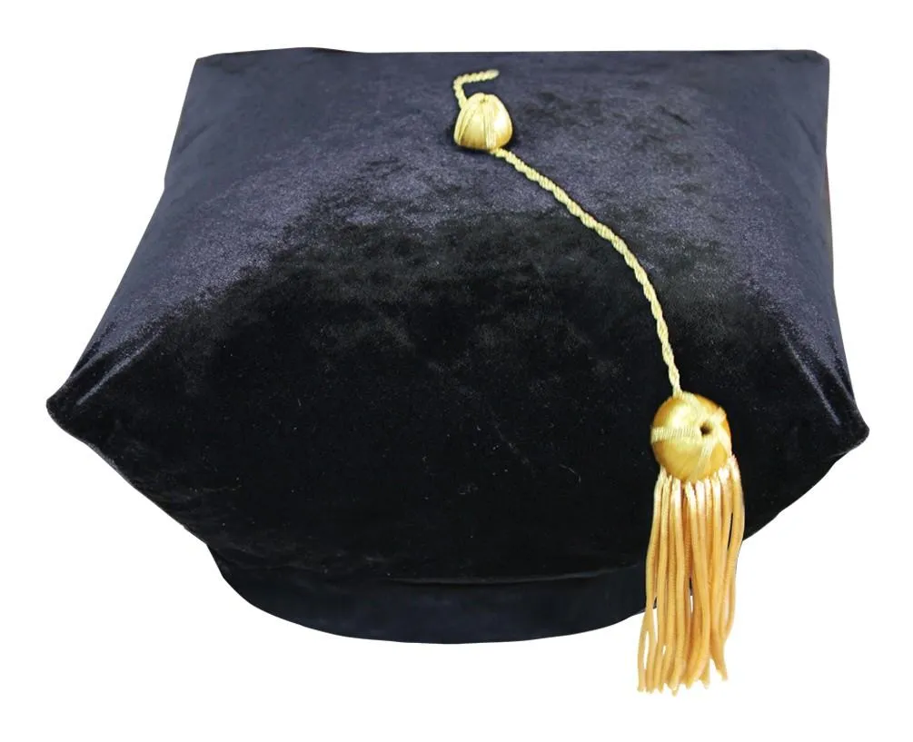Classic Doctoral Graduation Tam, Gown & Hood Package