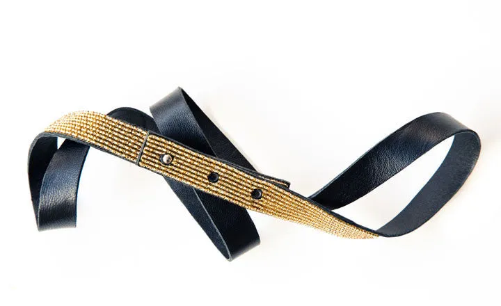 COLOR-BLOCKED BELT BRACELET