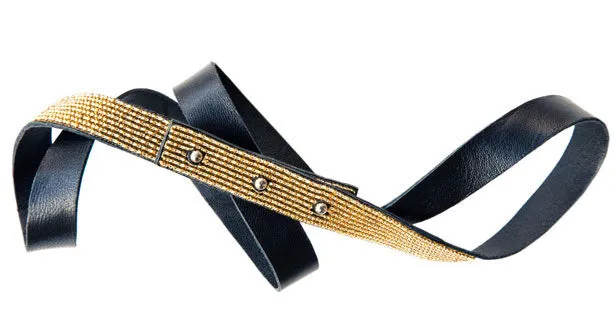 COLOR-BLOCKED BELT BRACELET