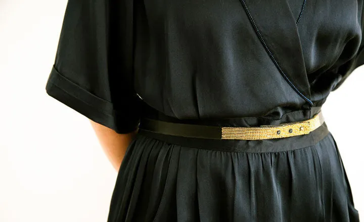 COLOR-BLOCKED BELT BRACELET