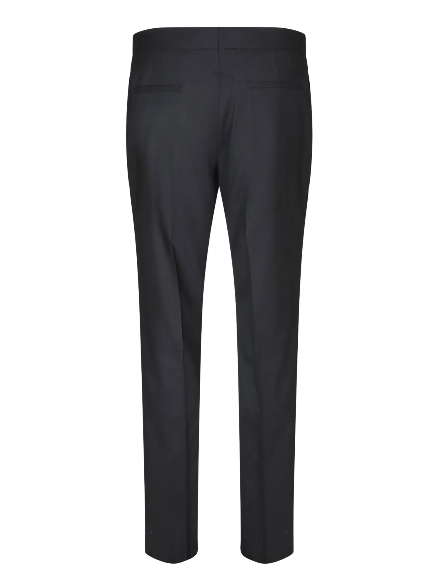 Denim black trousers