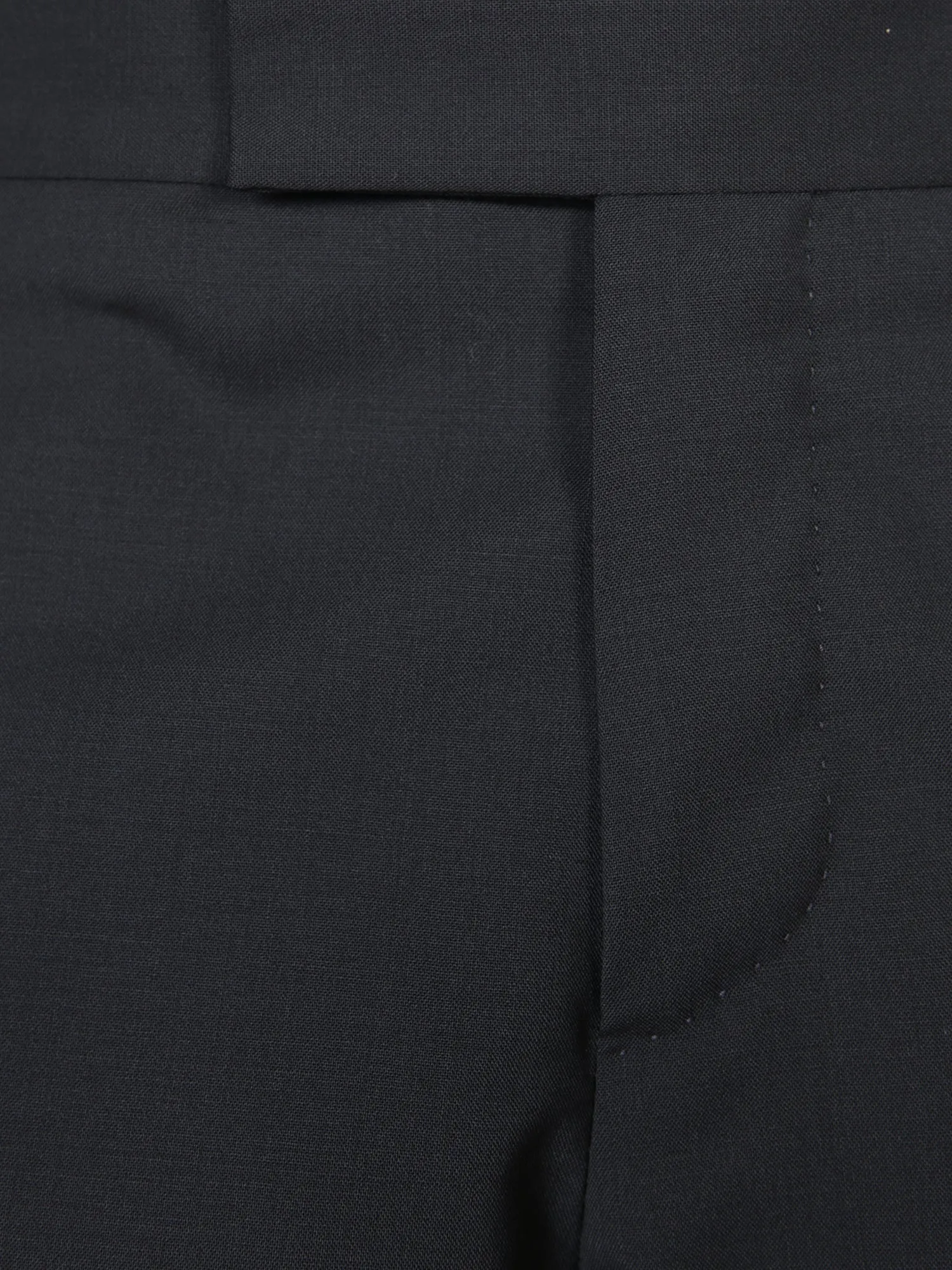 Denim black trousers