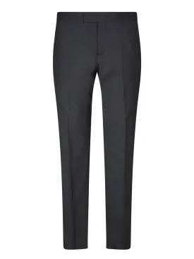 Denim black trousers