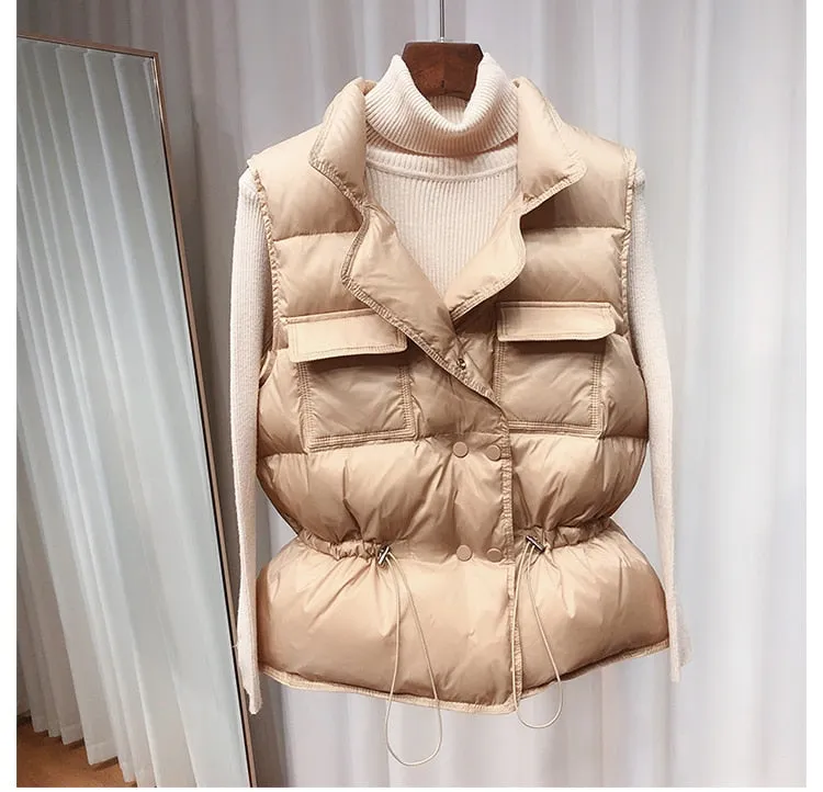Duck Down Ladies Sleeveless Vest