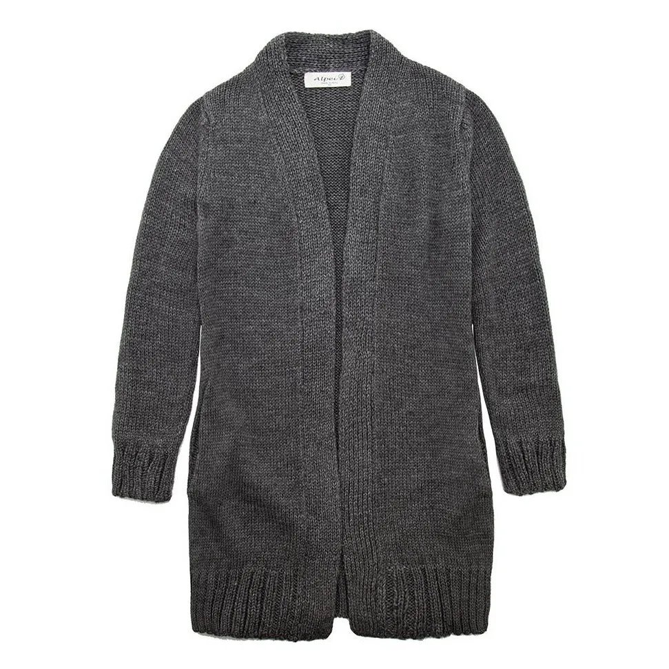 Easy Alpaca Blend Long Cardigan