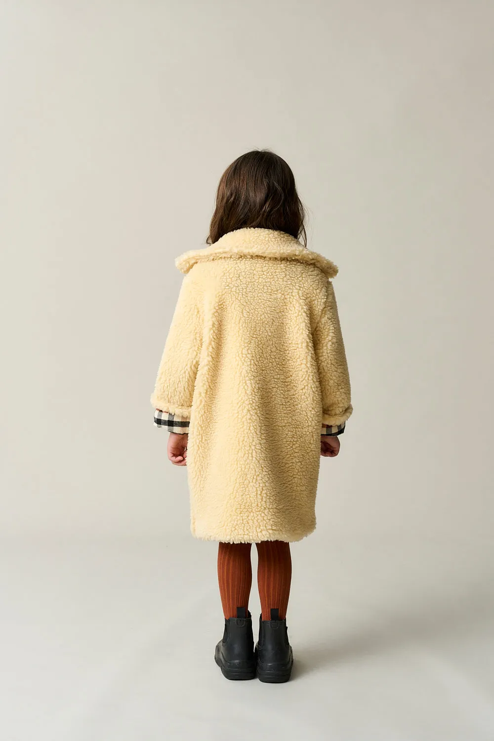 Faux Shearling Coat