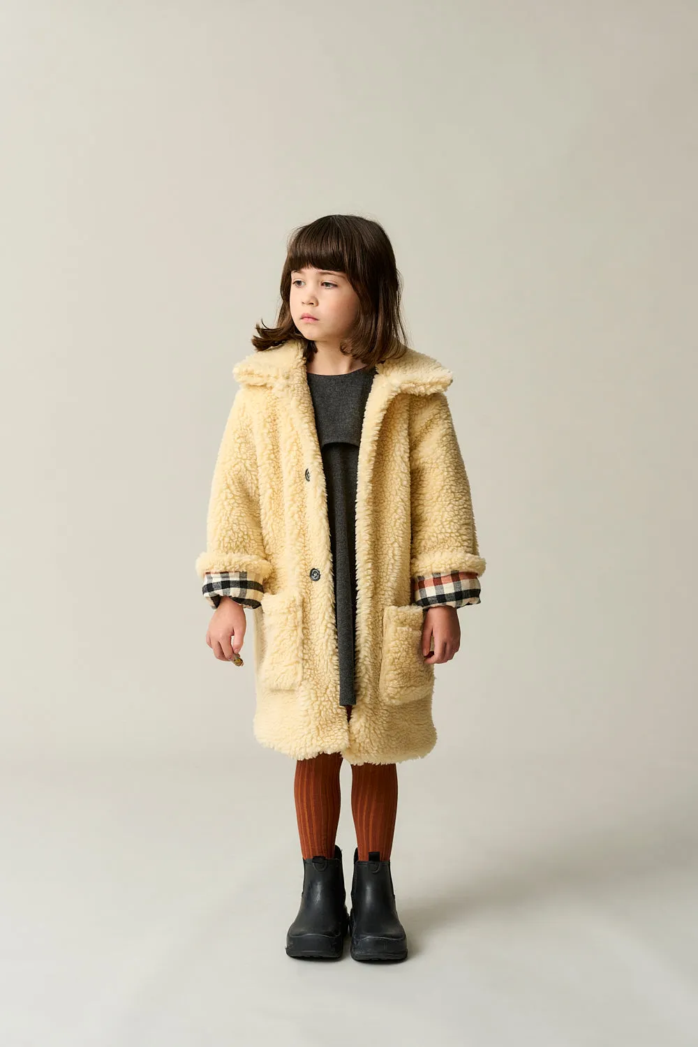 Faux Shearling Coat