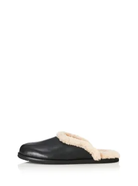 Ferris // Black Shearling