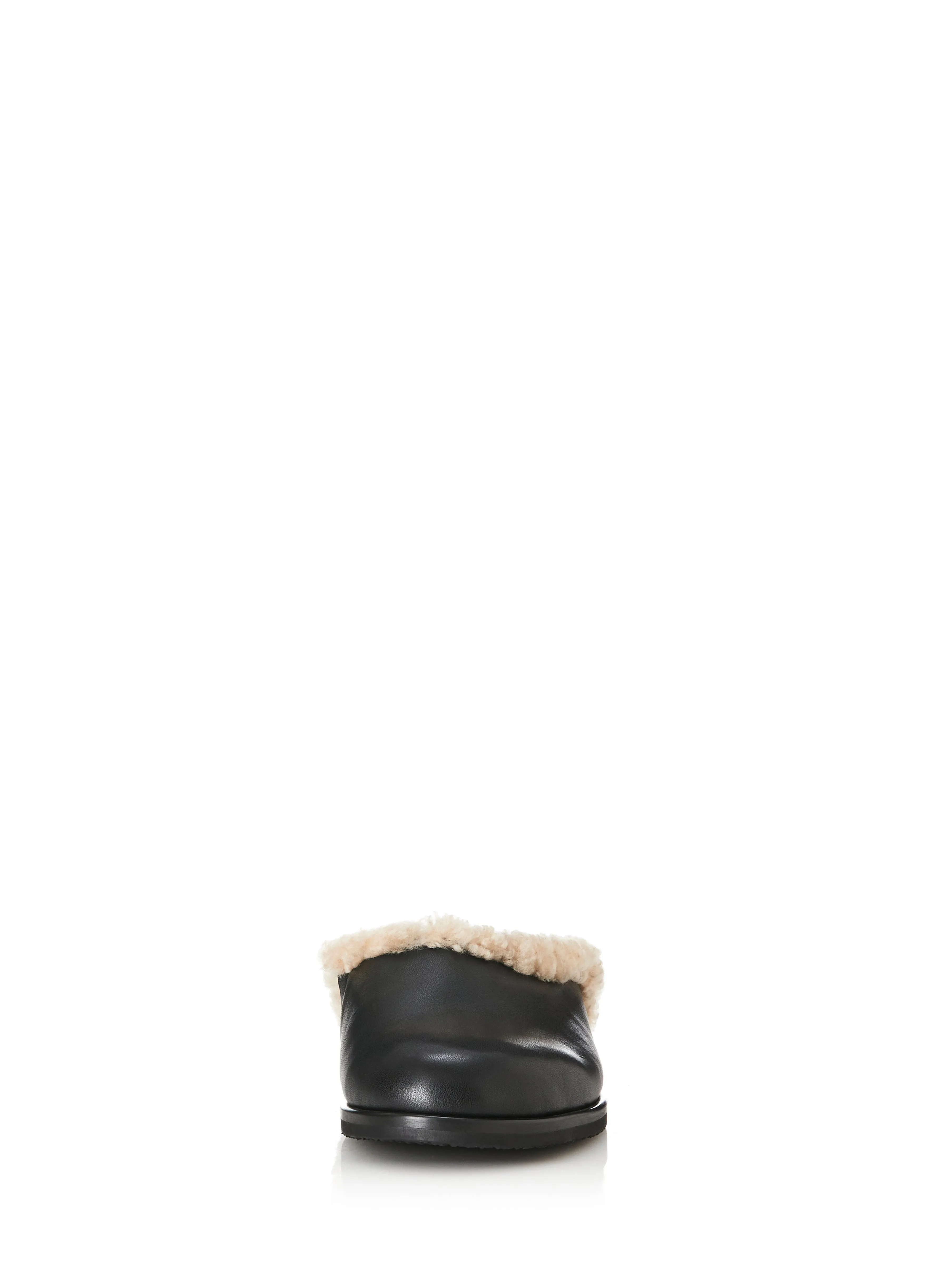 Ferris // Black Shearling