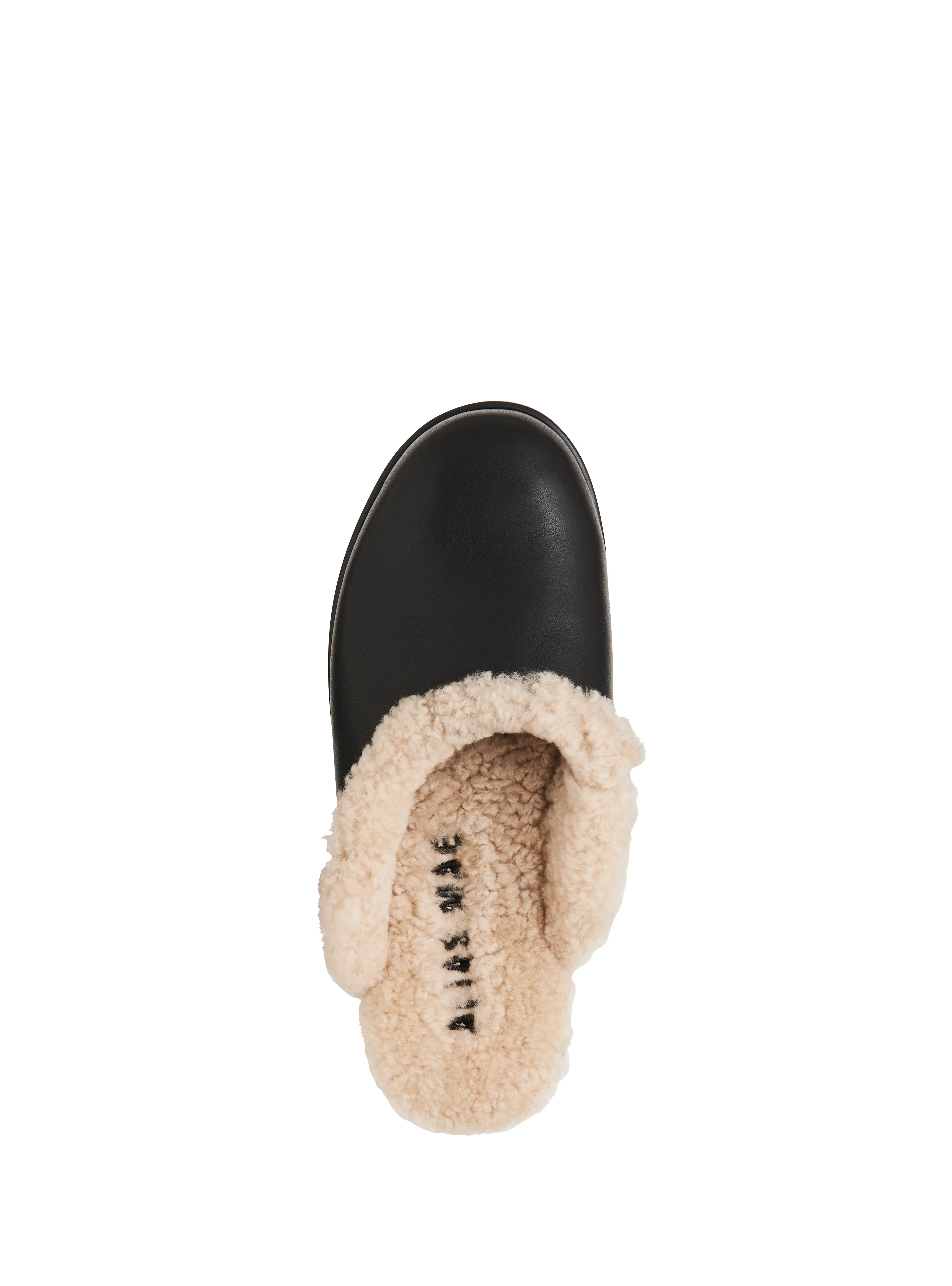 Ferris // Black Shearling