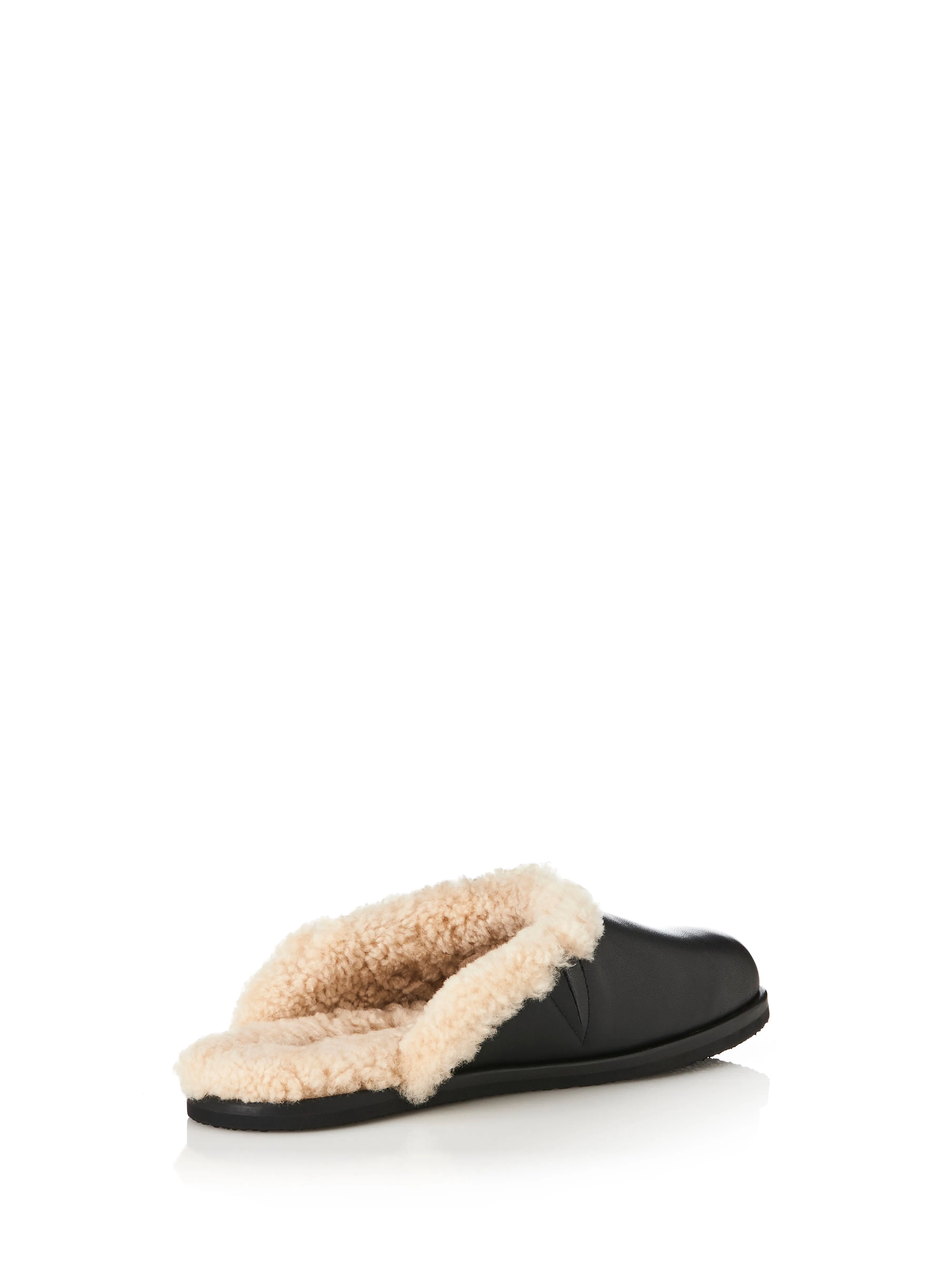 Ferris // Black Shearling