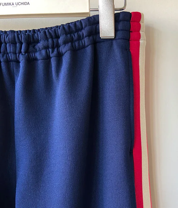 FUMIKA_UCHIDA/SIDE LINE TRACK PANTS(NAVY)