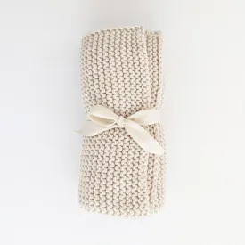 Garter Stitch Knit Blanket