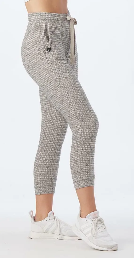 Glyder Women's Thermal Jogger Mid-Rise Cuffed Pants