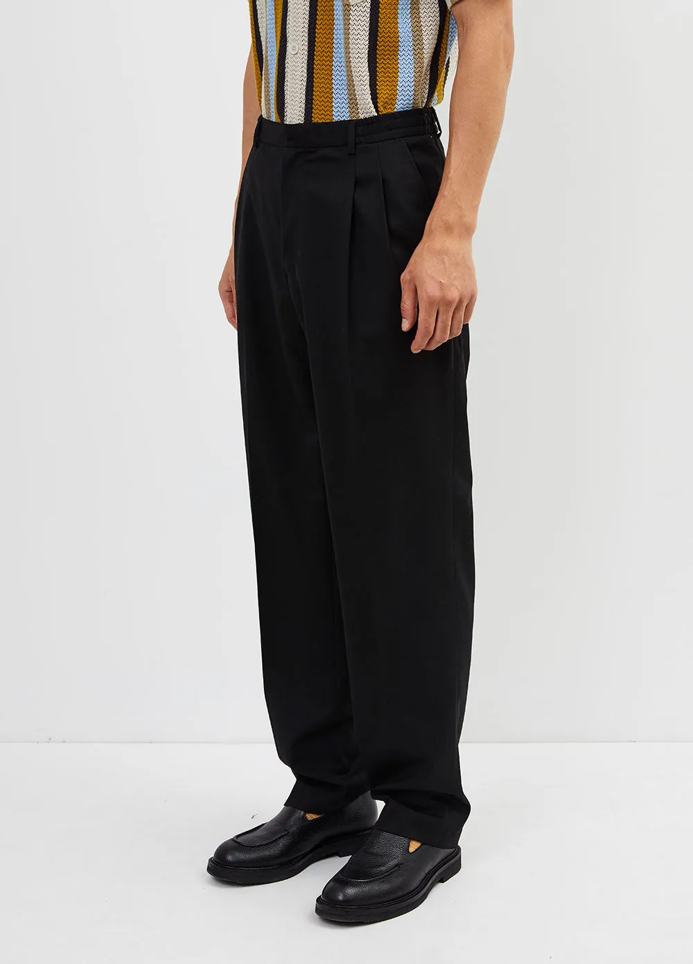 Jez Pleated Trousers