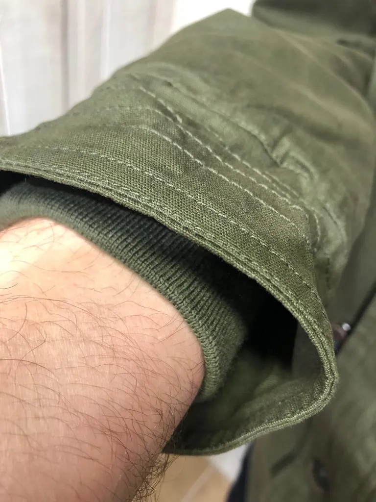 Lambretta Sherpa Parka - Khaki - Detachable Fur collar.