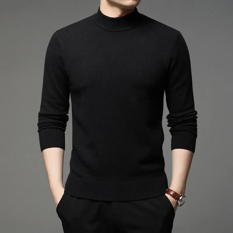 LMS Oxford Turtleneck Sweater