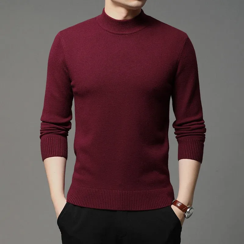 LMS Oxford Turtleneck Sweater