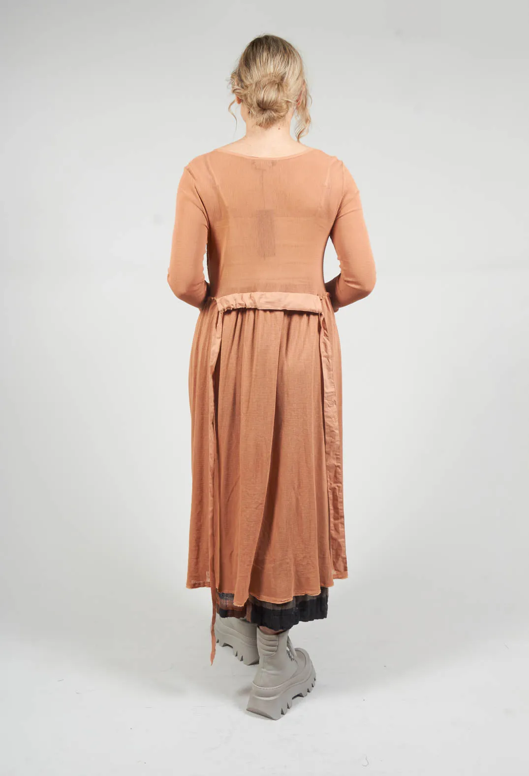 Longline Cardigan in Copper