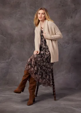 Loobies Story Kathryn Long Cardi - Sand