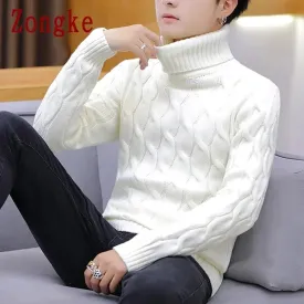 Men  Sweater  Solid Striped Pullover