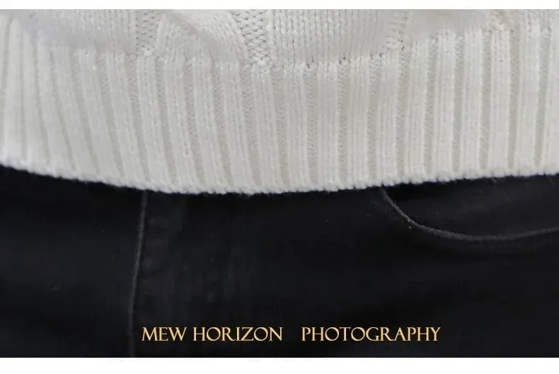 Men  Sweater  Solid Striped Pullover