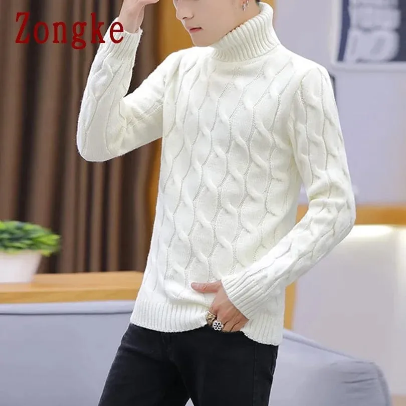 Men  Sweater  Solid Striped Pullover