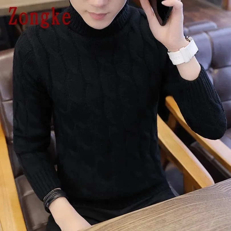 Men  Sweater  Solid Striped Pullover