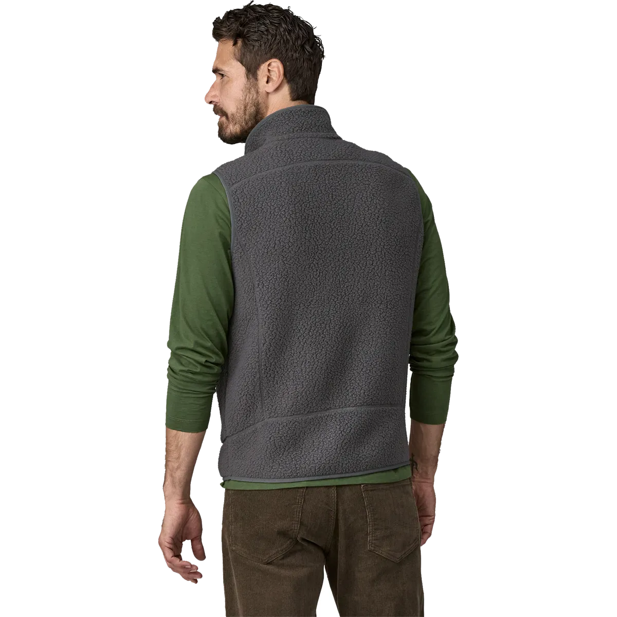 Men's Retro Pile Vest