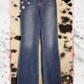 Mid Rise Thermal Bootcut Jeans, Judy Blue