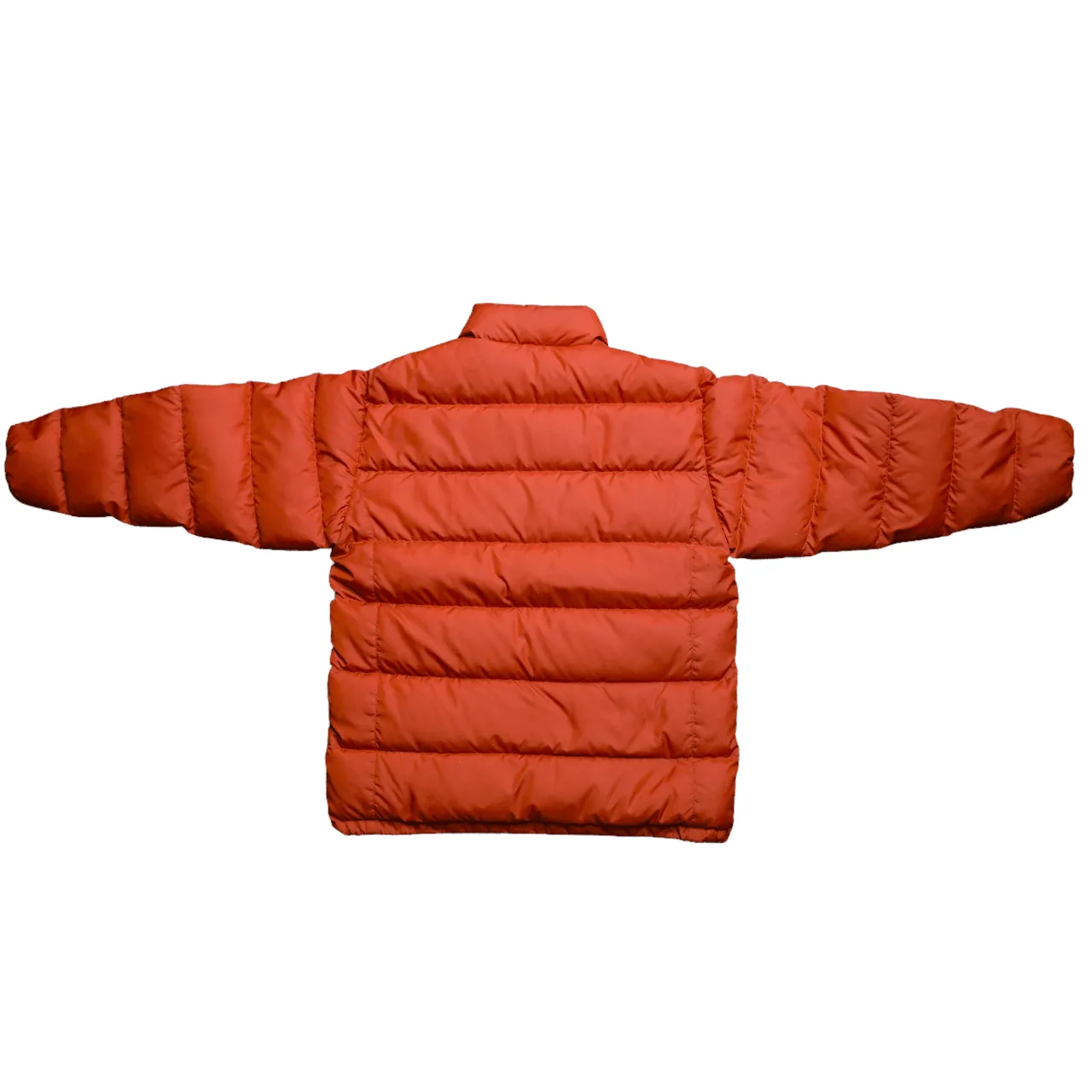 Mont-bell orange puffer down jacket