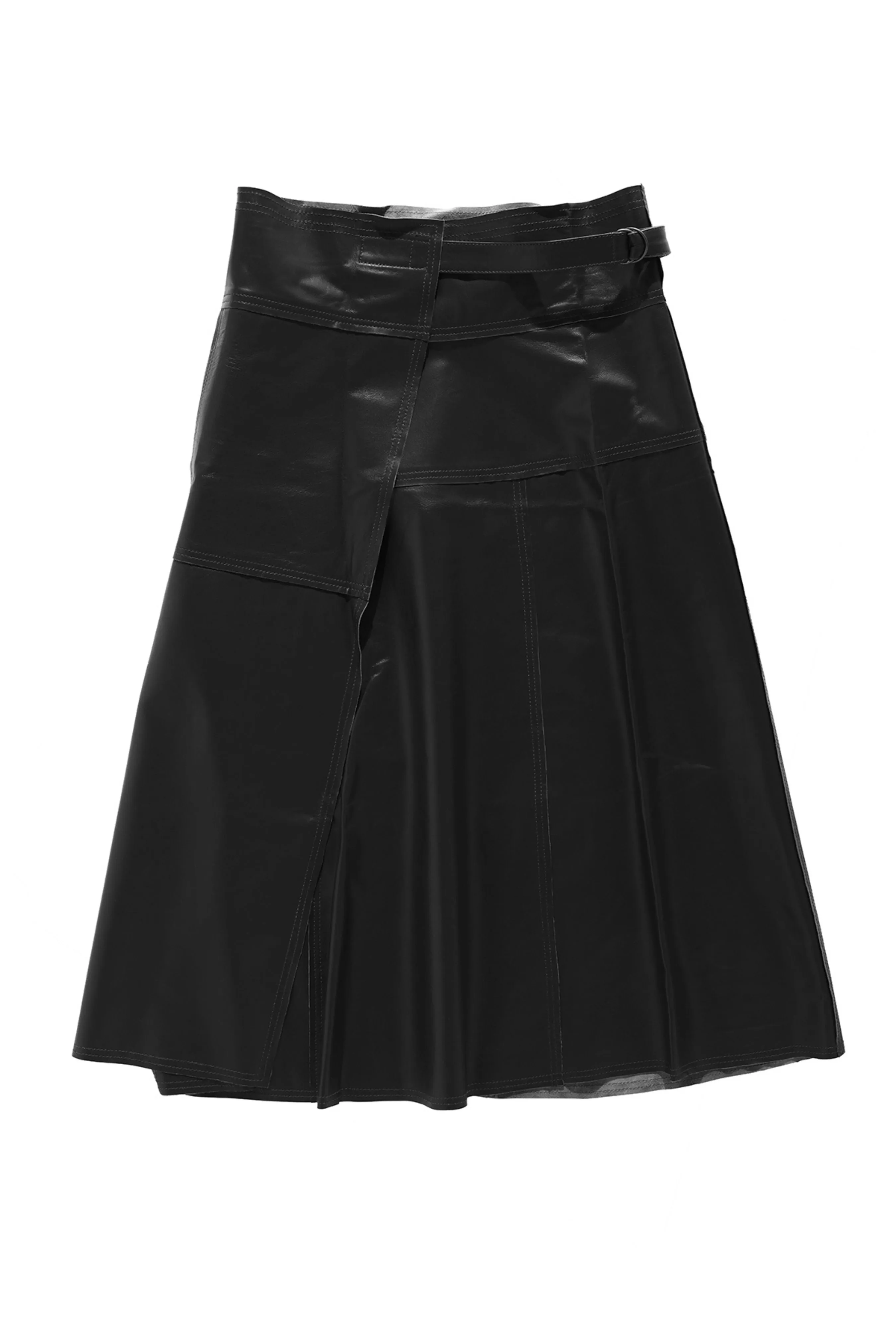 Paloma Leather Skirt
