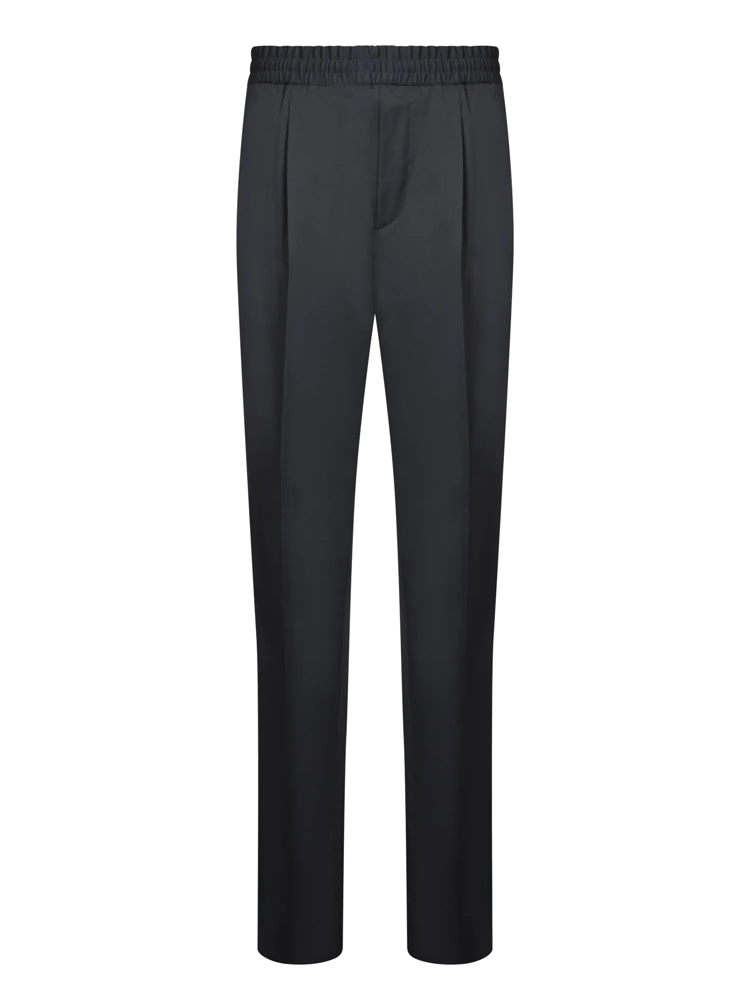 Retro Wool Blue Trousers