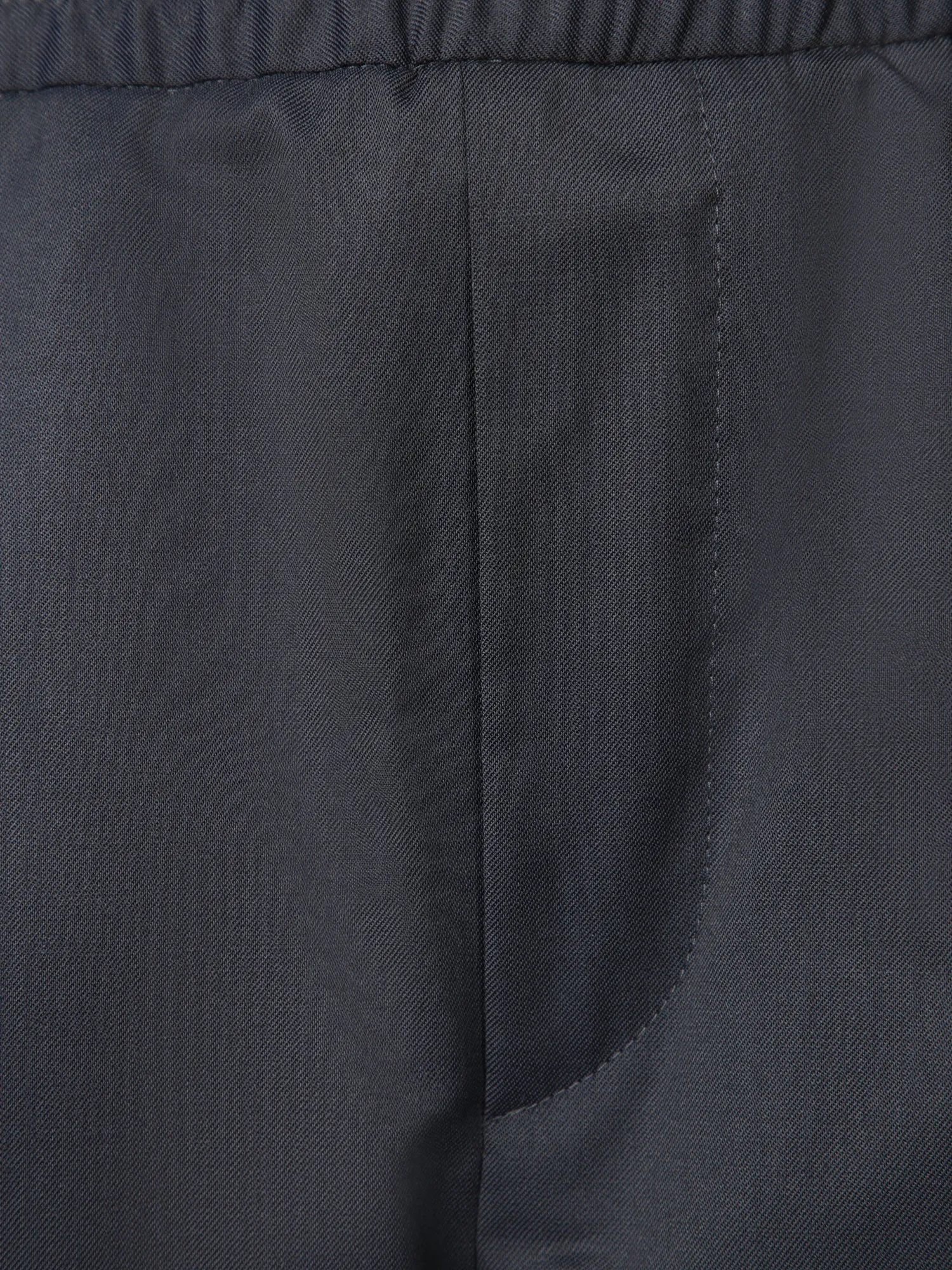 Retro Wool Blue Trousers