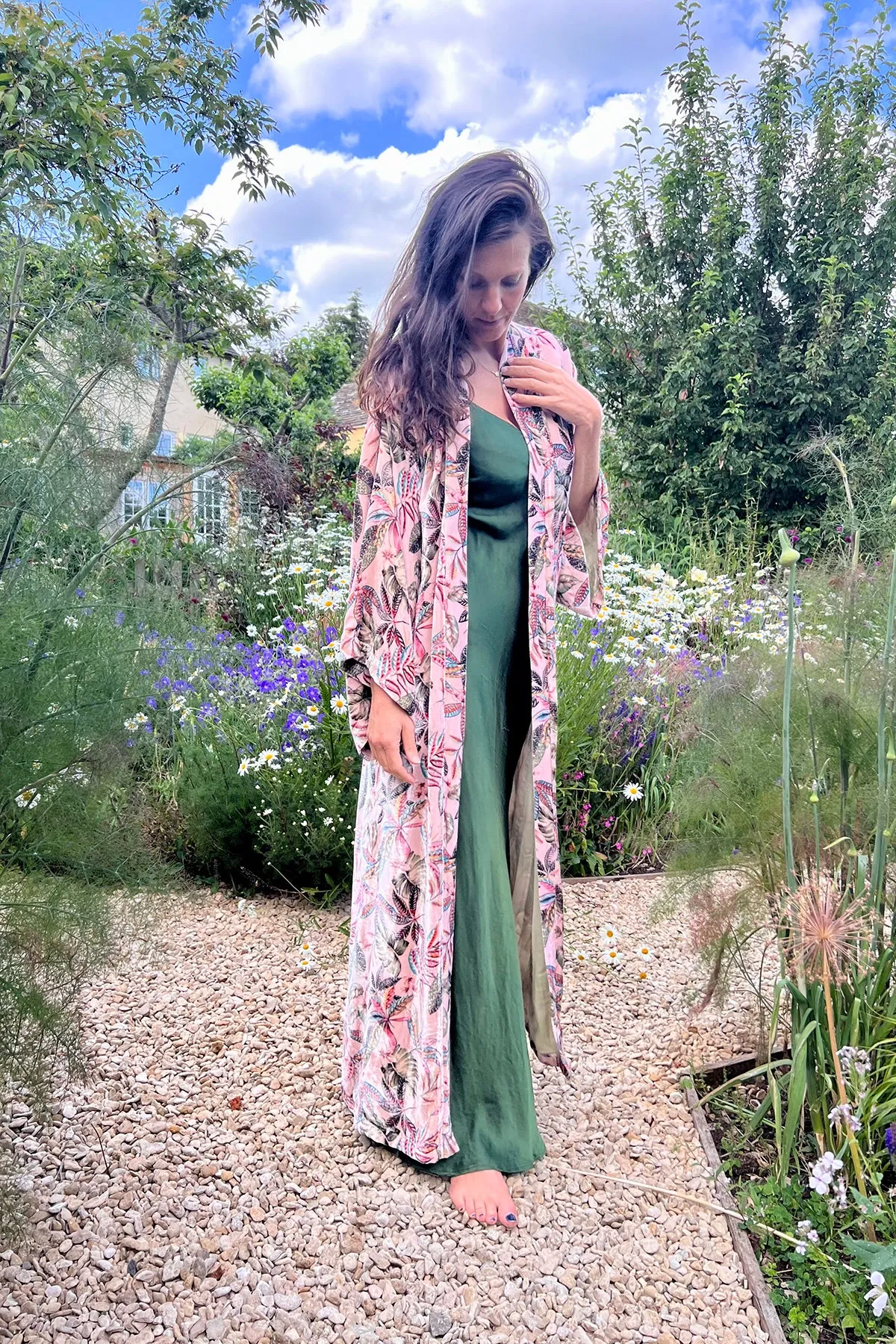 Silk Velvet Gown in Renaissance - In Stock Sale