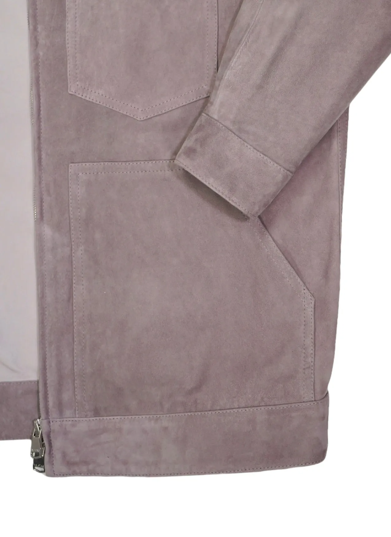 Violet Suede Jacket