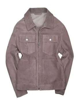 Violet Suede Jacket