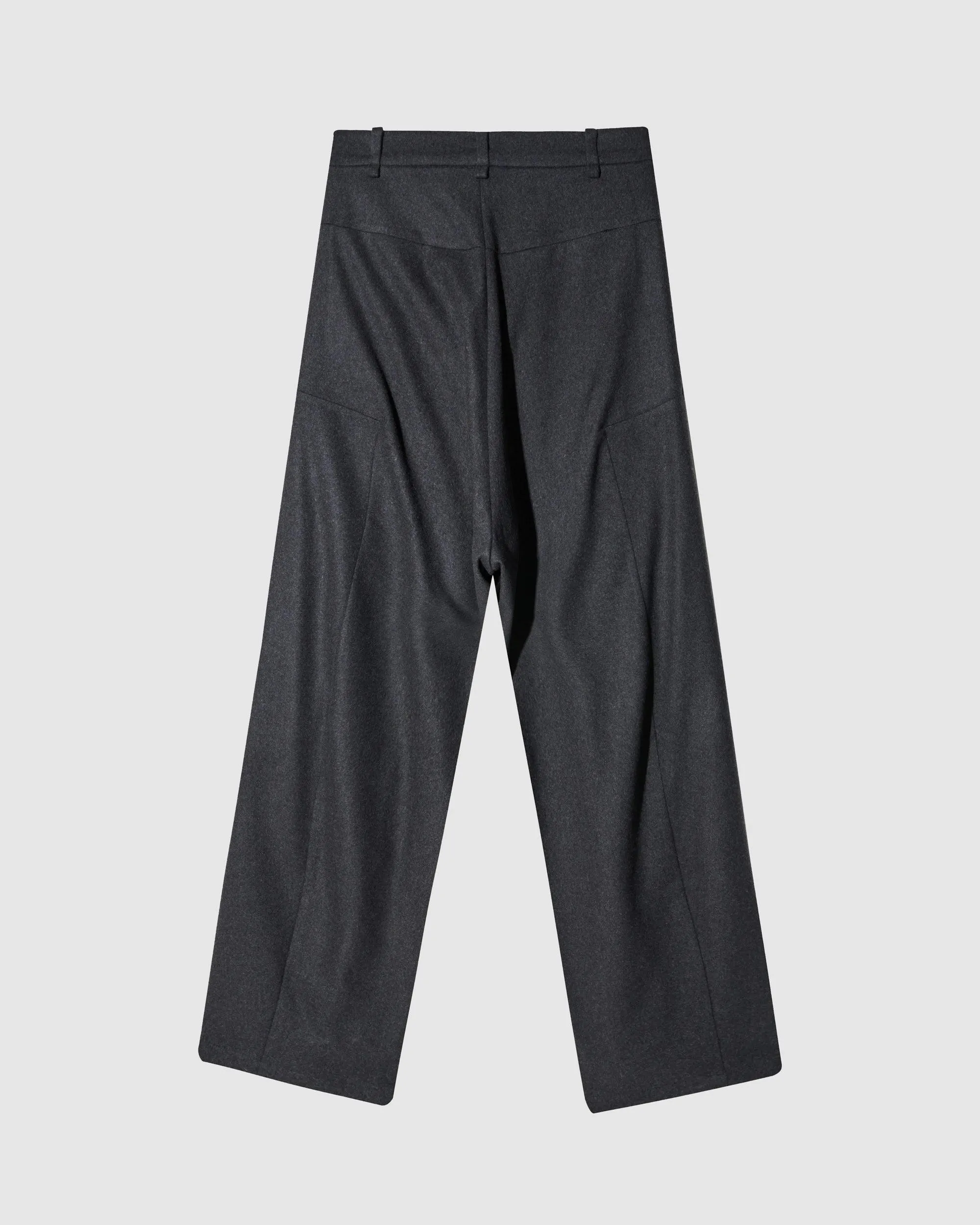 Wide Wool Pants