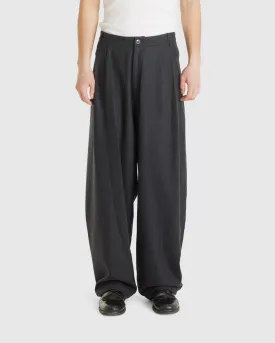 Wide Wool Pants