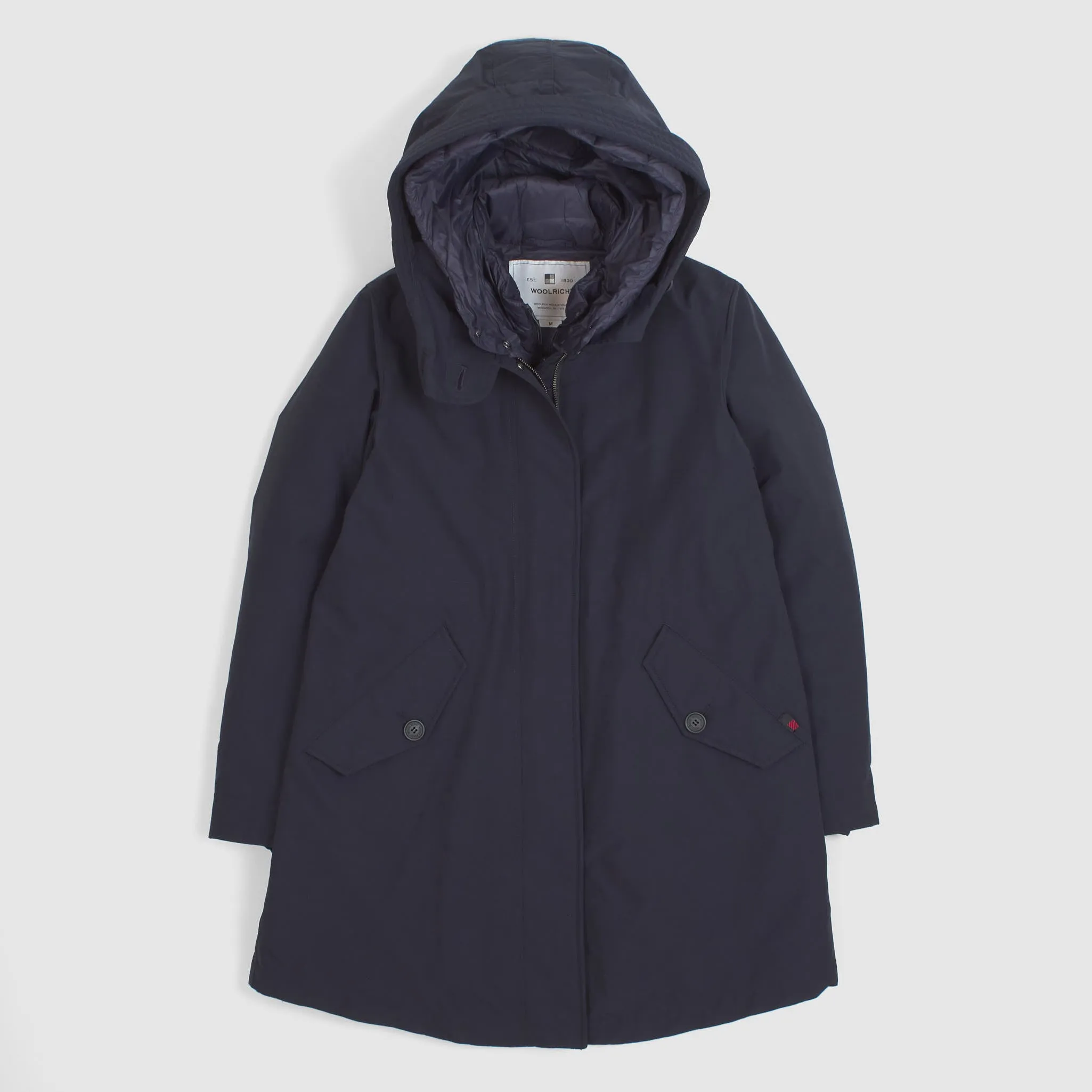 Woolrich Ladies Long Military 3 in 1 Parka